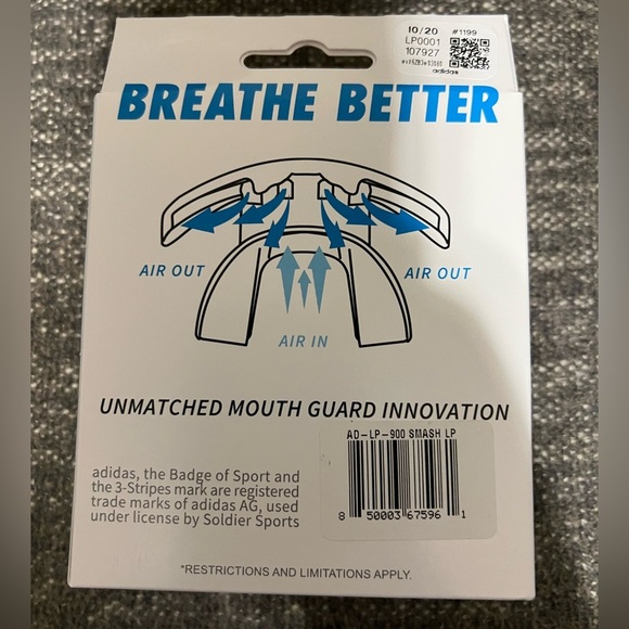 ADIDAS Mouth Guard “SMASH” (One Size Fits All) - Picture 4 of 7